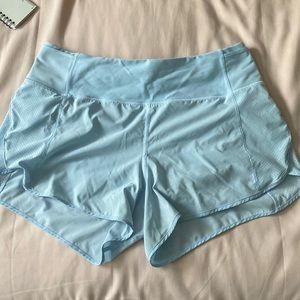 LuluLemon Blue Running Shorts